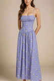Tasmin Midi Dress Royal Blue
