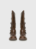 Buckle Down Boots Brown