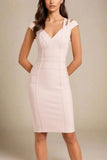 Sia Bandage Dress Cream