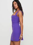 Bombshell Mini Dress Purple