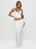 Karteah Satin Set Ivory