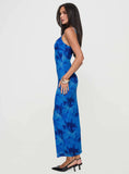 Hathaway Maxi Dress Blue Floral