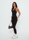 Stride Active Invisible Scrunch Leggings Black