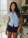 Arianwyn Short Sleeve Shirt Blue