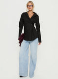 Nitsa Long Sleeve Shirt Black