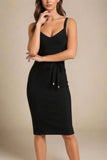 Bek Bandage Dress Classic Black