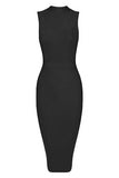 Grace Bandage Midi Dress Classic Black Sale