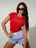 Love Language Tee Red