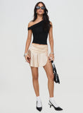 Gibbs Mini Skirt Champagne
