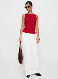 Felipa Maxi Skirt White