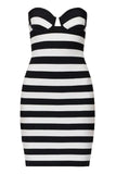 Ingrid Bandage Mini Dress Classic Black
