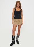 Superia Cargo Skort Taupe
