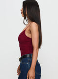 Merril Bodysuit Maroon
