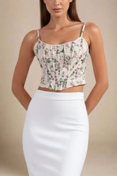 Penny Top Beige Cream
