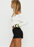 Two Lovers Low Rise Short Black