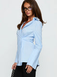 Nitsa Long Sleeve Shirt Blue