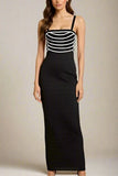 Carter Bandage Maxi Dress Classic Black