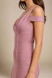 Sia Bandage Dress Ballet Pink