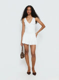 Somnia Lace Playsuit White