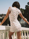 Whitlock Mini Dress White Floral