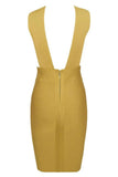 Pia Bandage Dress Olive Green