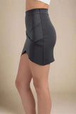Jay High Waist Bandage Mini Skirt Classic Black