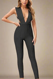 Pia Bandage Pants Jumpsuit Classic Black