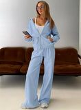 All Day Straight Leg Sweatpants Icy Blue