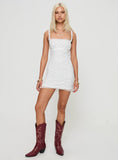 Wignall Mini Dress White