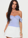 Flutter Frills Top Lilac
