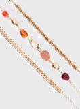 Jaylinn Beaded Bracelet Pack Gold