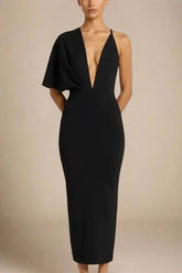 Blake Bandage Maxi Dress Classic Black