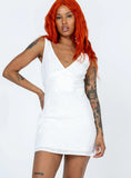 Nellie Mini Dress White