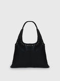 Tell The Truth Studded Bag Black / Silver