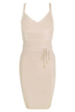 Bek Bandage Dress Cream