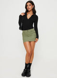 Jameson Mini Skirt Green