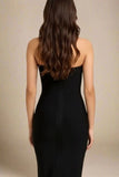 Mia Bodycon Midi Dress Classic Black