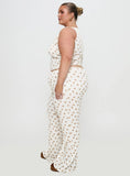 Sleepytea Pointelle Sleep Tank Top Multi Curve