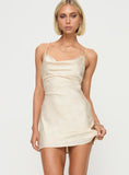 Celena Mini Dress Champagne