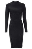 Dee Long Sleeve Bandage Dress Classic Black