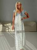Saije Maxi Dress Multi Floral