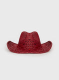 Dominick Cowboy Hat Red