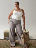 Just Have Fun Wide Leg Pant Grey Curve