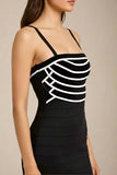 Carter Bandage Maxi Dress Classic Black