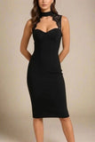 Elia Bandage Dress Classic Black