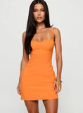 Someone You Love Mini Dress Orange