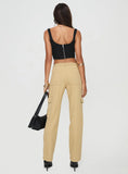 Nickei Utility Cargo Pants Beige
