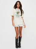 Local Produce Oversized Tee White