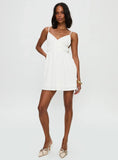 All Too Well Mini Dress White