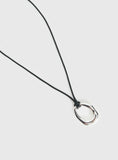 Star Quality Pendant Necklace Black Silver